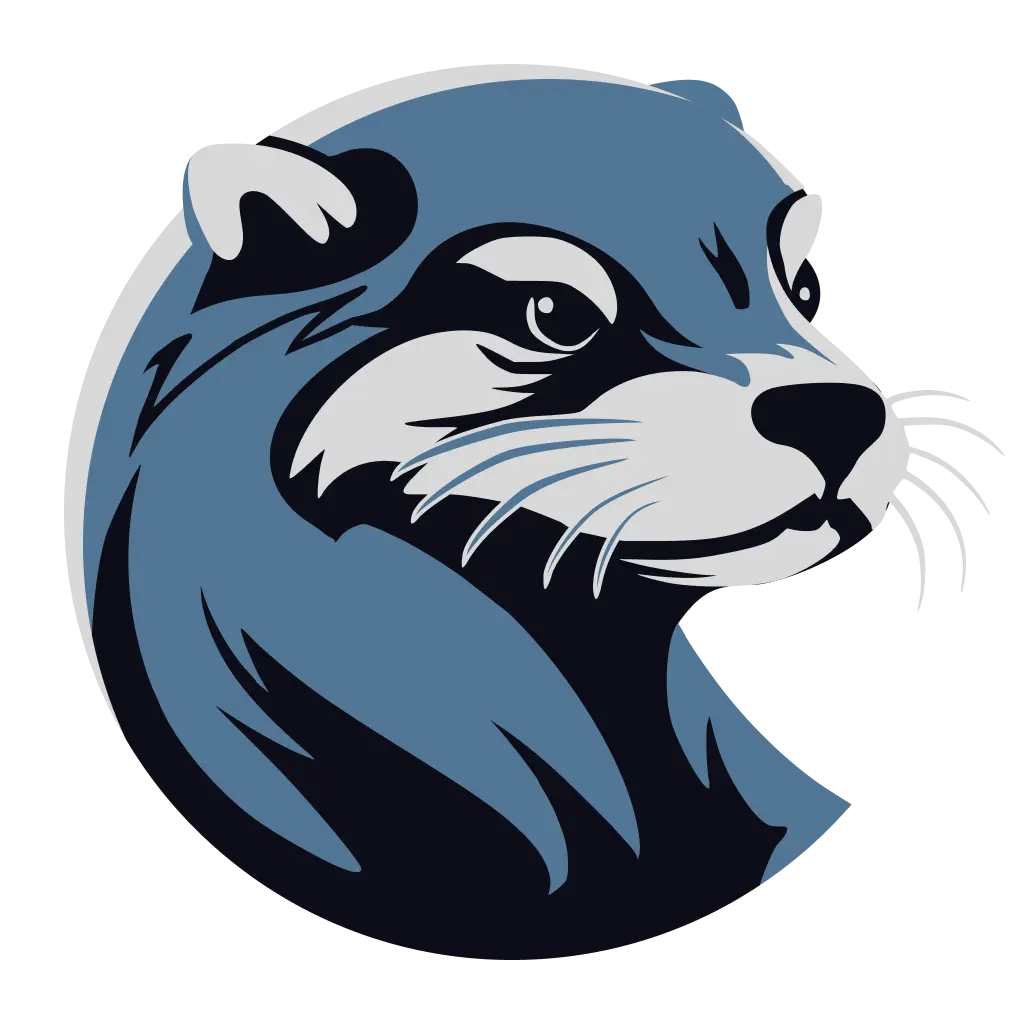 The otter mascot of Lutra